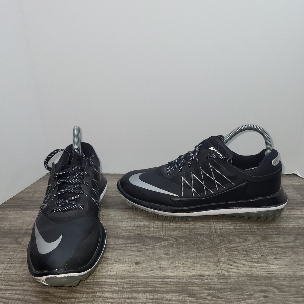 Nike Womens Lunar Control Vapor Golf Shoes Black Spikeless 849979-001 Size 7